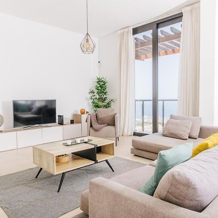 Sunset White Villa - Ocean View, Jakuzzi, Heated Pool, Air-Conditioning, Grill Πλάγια ντε λας Αμέρικας Εξωτερικό φωτογραφία