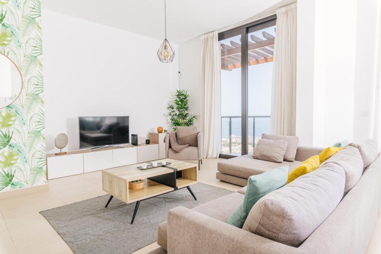 Sunset White Villa - Ocean View, Jakuzzi, Heated Pool, Air-Conditioning, Grill Πλάγια ντε λας Αμέρικας Εξωτερικό φωτογραφία