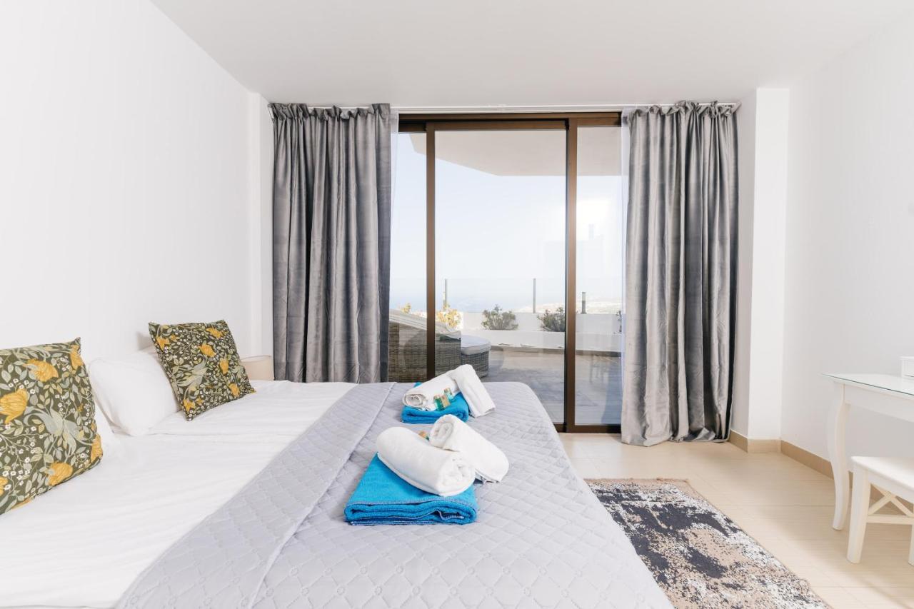 Sunset White Villa - Ocean View, Jakuzzi, Heated Pool, Air-Conditioning, Grill Πλάγια ντε λας Αμέρικας Εξωτερικό φωτογραφία