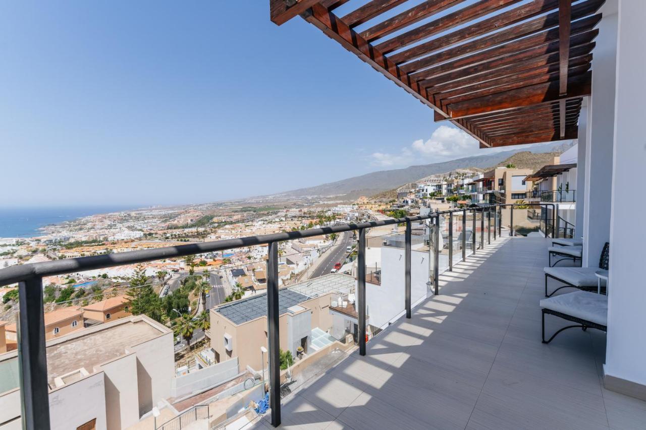 Sunset White Villa - Ocean View, Jakuzzi, Heated Pool, Air-Conditioning, Grill Πλάγια ντε λας Αμέρικας Εξωτερικό φωτογραφία