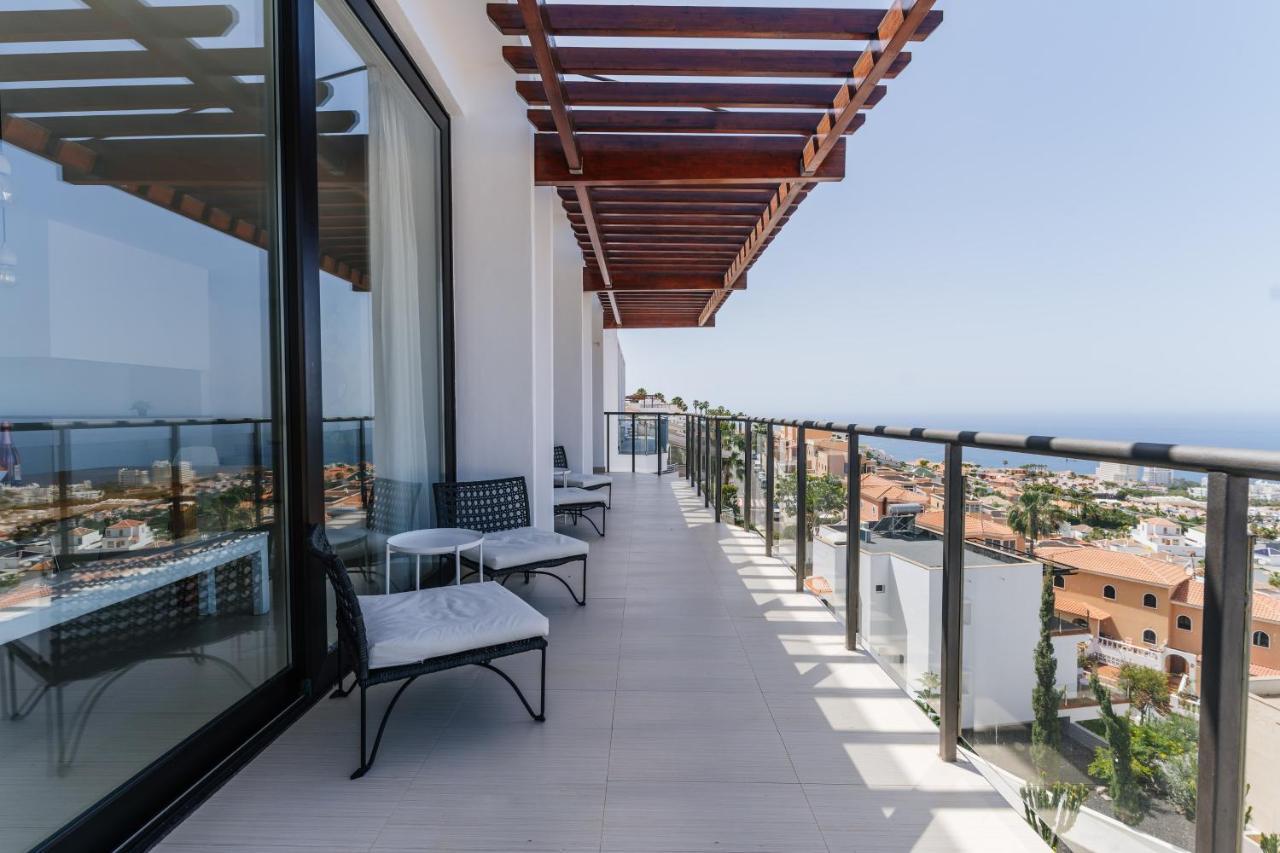 Sunset White Villa - Ocean View, Jakuzzi, Heated Pool, Air-Conditioning, Grill Πλάγια ντε λας Αμέρικας Εξωτερικό φωτογραφία