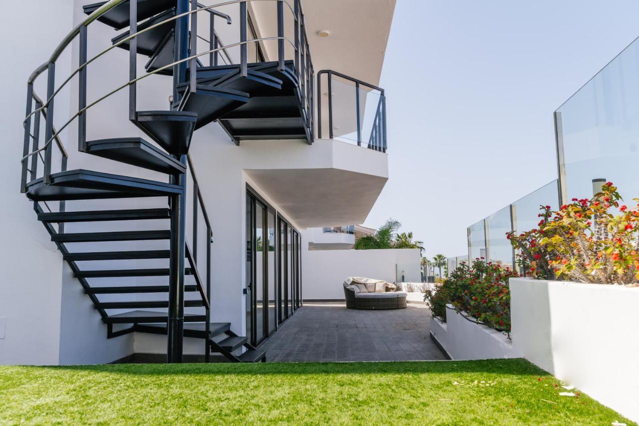 Sunset White Villa - Ocean View, Jakuzzi, Heated Pool, Air-Conditioning, Grill Πλάγια ντε λας Αμέρικας Εξωτερικό φωτογραφία