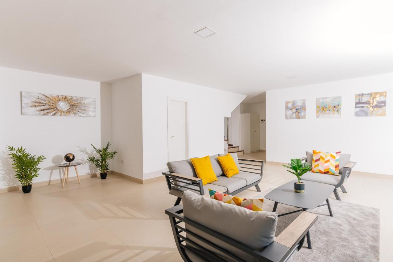 Sunset White Villa - Ocean View, Jakuzzi, Heated Pool, Air-Conditioning, Grill Πλάγια ντε λας Αμέρικας Εξωτερικό φωτογραφία