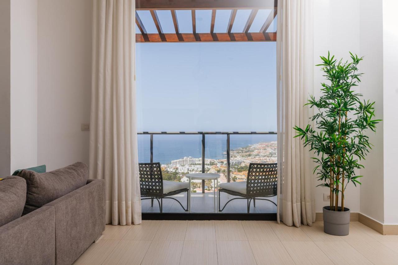 Sunset White Villa - Ocean View, Jakuzzi, Heated Pool, Air-Conditioning, Grill Πλάγια ντε λας Αμέρικας Εξωτερικό φωτογραφία