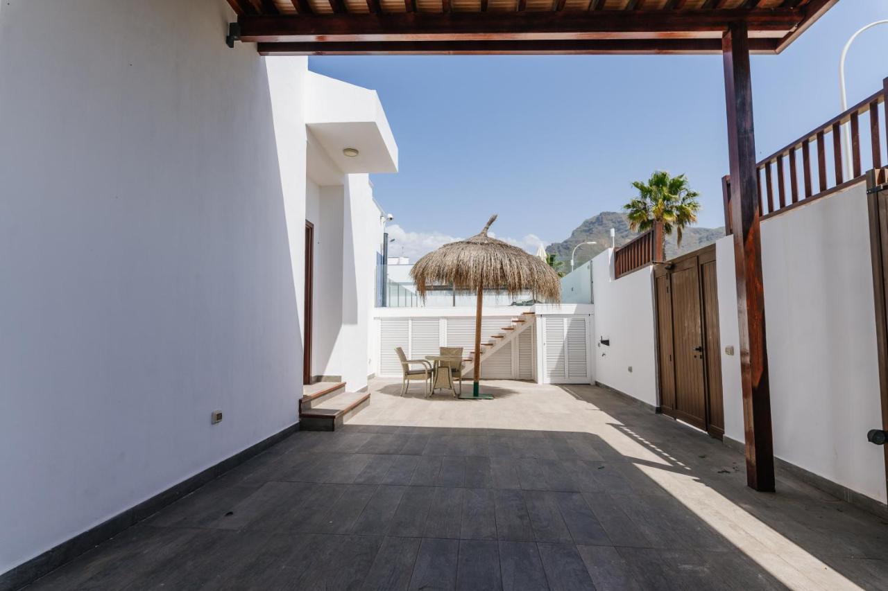 Sunset White Villa - Ocean View, Jakuzzi, Heated Pool, Air-Conditioning, Grill Πλάγια ντε λας Αμέρικας Εξωτερικό φωτογραφία