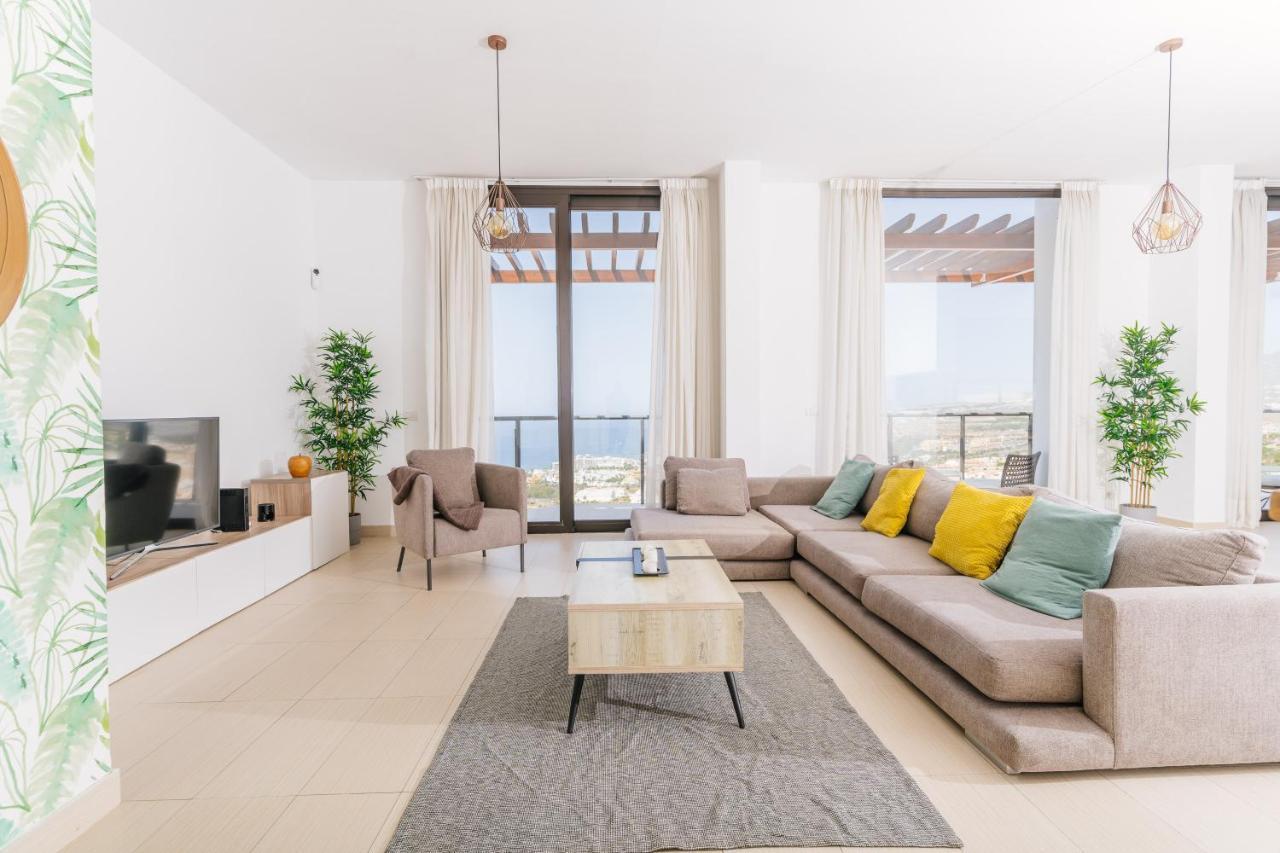 Sunset White Villa - Ocean View, Jakuzzi, Heated Pool, Air-Conditioning, Grill Πλάγια ντε λας Αμέρικας Εξωτερικό φωτογραφία