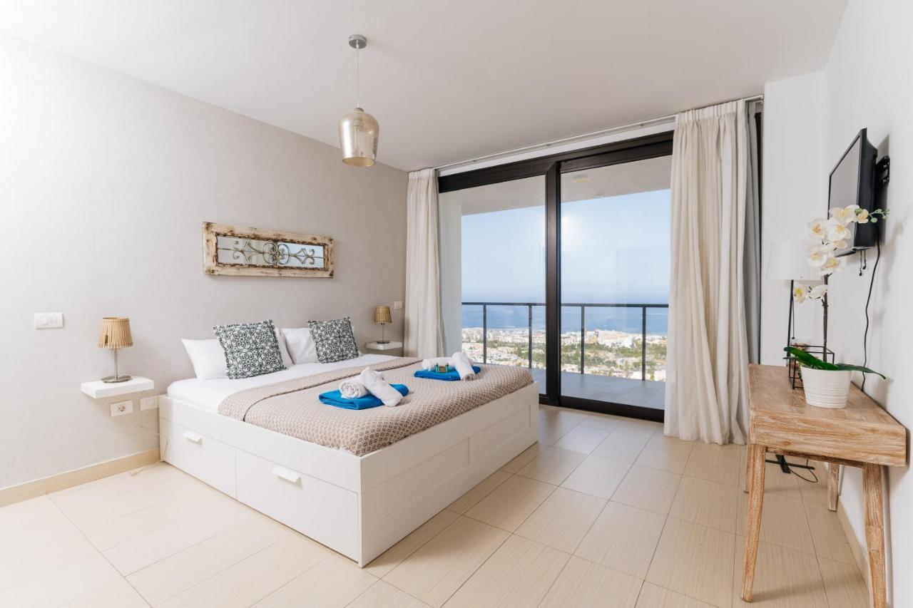 Sunset White Villa - Ocean View, Jakuzzi, Heated Pool, Air-Conditioning, Grill Πλάγια ντε λας Αμέρικας Εξωτερικό φωτογραφία