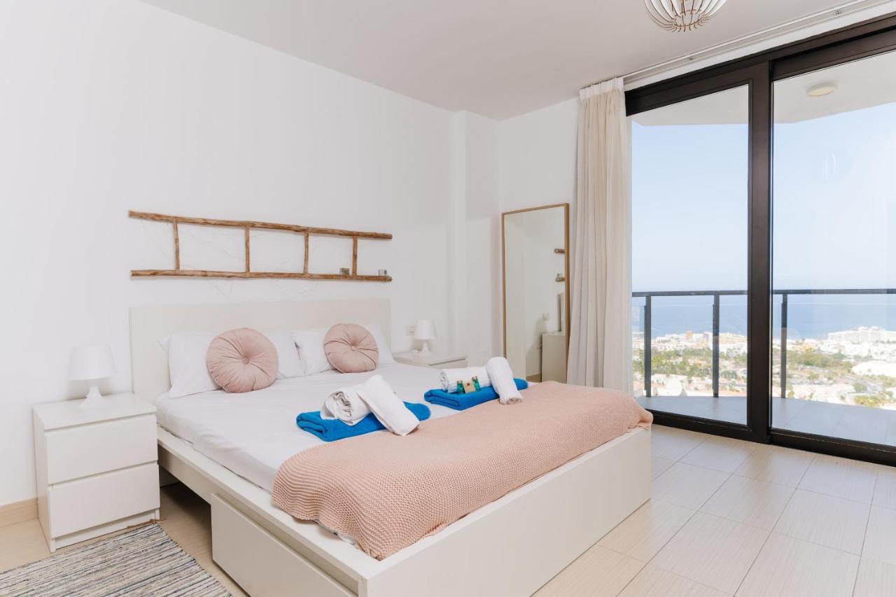 Sunset White Villa - Ocean View, Jakuzzi, Heated Pool, Air-Conditioning, Grill Πλάγια ντε λας Αμέρικας Εξωτερικό φωτογραφία