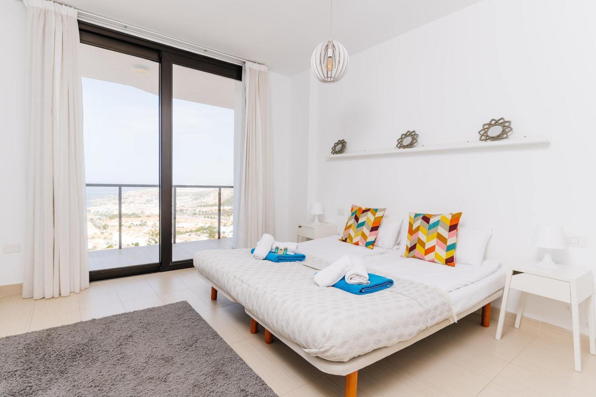 Sunset White Villa - Ocean View, Jakuzzi, Heated Pool, Air-Conditioning, Grill Πλάγια ντε λας Αμέρικας Εξωτερικό φωτογραφία